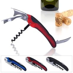 Wholesale ???? BarMan Corkscrew / Wine Opener - Double Lever Soft Grip - Color Options ????
