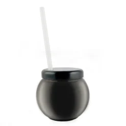 Deals ???? BarMan BarConic® Black Fishbowl Plastic Drinkware - 20 Ounce - With Lid And Straw ❤️
