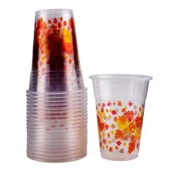 Best Pirce ???? BarMan Soft Plastic Cups - Autumn Leaves 20 Ct - 16 Ounce ???? -BarMan - shop fall cups clean1 700x700