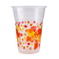 Best Pirce ???? BarMan Soft Plastic Cups - Autumn Leaves 20 Ct - 16 Ounce ????