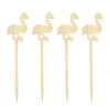 Hot Sale ???? BarMan BarConic® Bamboo Flamingo Cocktail Picks - 100 Pack ????