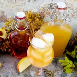 Buy ???? BarMan Flask Glass Bottle W/ Swing Top - Available In 8.5 Or 17 Ounce ✔️ -BarMan - shop flask clear bottle swing top bpc 5 700x700