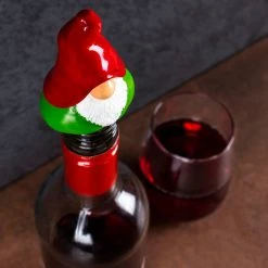 Promo ???? BarMan Gnome Wine Stopper ???? -BarMan - shop gnome wine stoper scene2 700x700
