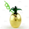 New ???? BarMan Gold Pineapple Disco Novelty Cup - 28 Ounce ????