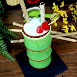 Best Sale ⌛ BarMan BarConic ® Tiki Mug - Bamboo Stalk - 14 Ounce ???? -BarMan - shop green bamboo tiki mug bpc 6 700x700