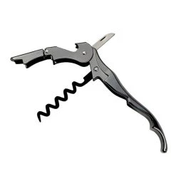 Best reviews of ???? BarMan Corkscrew / Wine Opener - Double Lever - Gunmetal Plated ????
