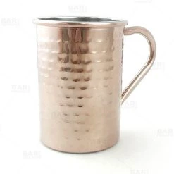 Coupon ⭐ BarMan Copper Plated ???? Hammered Moscow Mule Classic - 18oz ⌛