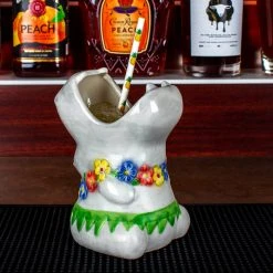 Wholesale ✔️ BarMan BarConic® Tiki Drinkware - The Happy Hippo - 14 Ounce ???? -BarMan - shop hippo tiki scene1 700x700