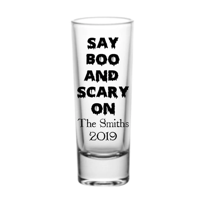 Coupon ???? BarMan CUSTOMIZABLE - 2oz Tall Clear Shot Glass - ???? Halloween- Say Boo And Scary On ???? 3 Coupon ???? BarMan CUSTOMIZABLE - 2oz Tall Clear Shot Glass - ???? Halloween- Say Boo And Scary On ???? - Image 3