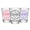 Outlet ???? BarMan Customizable 1.75 Oz. Clear Shot Glass- Adults At Play- Caution- AYN ????