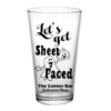 Best Sale ???? BarMan CUSTOMIZABLE - 16oz Pint / Mixing Glass - Sheet Faced ???? Halloween Design ????