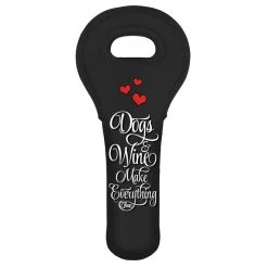 Buy ???? BarMan CUSTOMIZABLE Wine Tote - ???? Dogs & Wine ✨