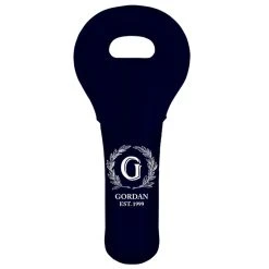 Deals ???? BarMan ADD YOUR NAME Wine Totes - Monogram Design - Several Color Options ???? -BarMan - shop lg wt 67 mono custom monogram wine bottle carrier blue 700x700