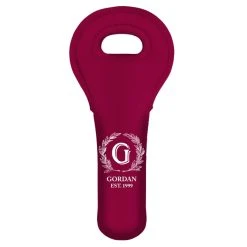 Deals ???? BarMan ADD YOUR NAME Wine Totes - Monogram Design - Several Color Options ???? -BarMan - shop lg wt 67 mono custom monogram wine bottle carrier pink 700x700