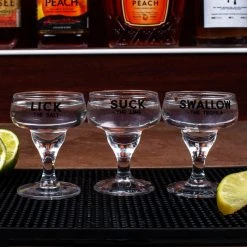 Buy ⭐ BarMan Margarita Shot Glass Set - 1.5 Ounce ???? -BarMan - shop margarita shot set scene2 700x700