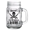 Budget ???? BarMan CUSTOMIZABLE - 16oz Mason Jar With Handle - Rum ????
