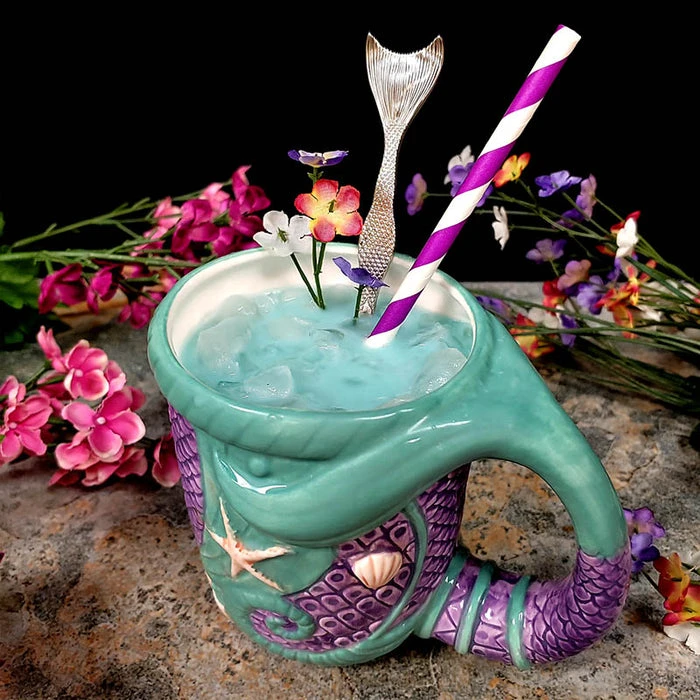 Flash Sale ✨ BarMan BarConic® Tiki Mermaid Tail Mug - 16 Oz. ???? 3 Flash Sale ✨ BarMan BarConic® Tiki Mermaid Tail Mug - 16 Oz. ???? - Image 3