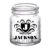 Wholesale ???? BarMan CUSTOMIZABLE - 2oz Clear Mini Mason Jar Shot Glass - Crest (Version 3) ????