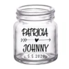 Best Sale ???? BarMan CUSTOMIZABLE - 2oz Clear Mini Mason Jar Shot Glass - Heart Arrow ⌛