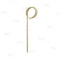 Flash Sale ???? BarMan BarConic® Ring Bamboo Cocktail Picks (Pack Of 100) ⭐ -BarMan - shop natual bamboo cocktail pick 700x700