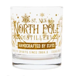 Budget ❤️ BarMan BarConic® ???? Christmas Collection Glassware - North Pole Distillery - 10 Ounce ???? -BarMan - shop north pole clean 700x700