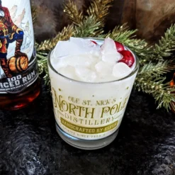Budget ❤️ BarMan BarConic® ???? Christmas Collection Glassware - North Pole Distillery - 10 Ounce ???? -BarMan - shop north pole glass 700x700