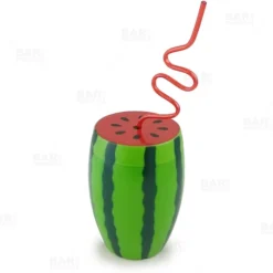 Outlet ???? BarMan BarConic® Watermelon Novelty Cup W/Lid And Straw - 28 Oz ????