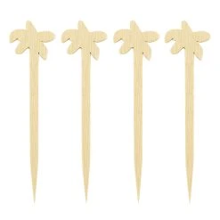 Coupon ✨ BarMan BarConic® Bamboo Palm Tree Cocktail Picks - 100 Pack ????