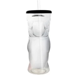 Budget ???? BarMan Plastic Parrot Cup With Lid And Straw- 24oz ????