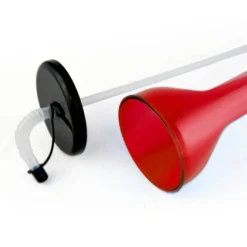 Budget ❤️ BarMan BarConic ® Drinkware - Party Yard Cup - Red With Lid & Straw - 18 Ounce ⌛ -BarMan - shop party yard 18oz red bpc 1 700x700