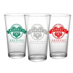 Best Pirce ???? BarMan CUSTOMIZABLE - 16oz Pint / Mixing Glass - Hops ⭐ -BarMan - shop pint glass hops web 5 700x700