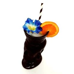 Buy ???? BarMan BarConic® Tiki Drinkware - Polynesian Queen - Black ⌛ -BarMan - shop polynesian queen black top BPC 700x700