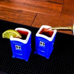 Deals ???? BarMan Porta Potty Shot Glasses - 2 Pack ???? -BarMan - shop porta potty shotglass scene2 700x700