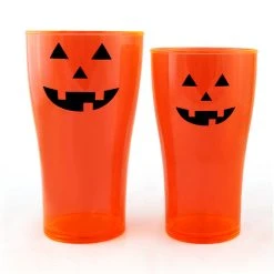 Brand new ???? BarMan Classic Jack O'Lantern Polycarbonate Cup - Neon Orange - 2 Sizes Available ⭐