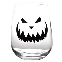 Best deal ???? BarMan ???? Halloween Jack O'Lantern Stemless Wine Glasses ???? -BarMan - shop pumpkin wine glasses wicked 2 700x700