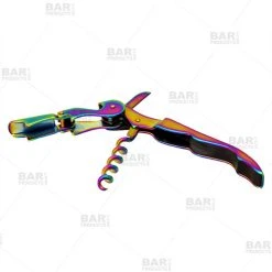 Best Pirce ???? BarMan Double Hinged Iridescent Rainbow Corkscrew ???? -BarMan - shop rainbow wine corkscrew double hinged bpc 1 2 700x700