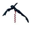 Best Sale ✔️ BarMan BarConic® Double-Hinged Corkscrew - Matte Black With Red Worm ????