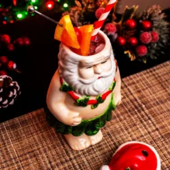 Best deal ❤️ BarMan BarConic® Tiki Drinkware - Hula Claus - 14 Ounce ???? -BarMan - shop santa scene 3 700x700
