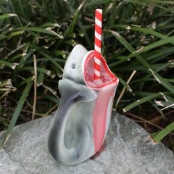 Outlet ???? BarMan BarConic® Tiki Drinkware - Shark Bite - 14 Oz. ???? -BarMan - shop shark tiki mug 3 bpc2 700x700