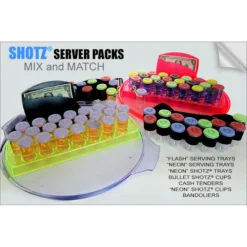 Best Sale ???? BarMan SHOTZ® Server Packs – MIX And MATCH ????