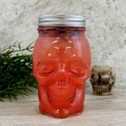 Cheap ✨ BarMan BarConic® Skull Mason Jar With Lid - 16 Ounce ✔️ -BarMan - shop skull mason mug lid bpc 5 700x700