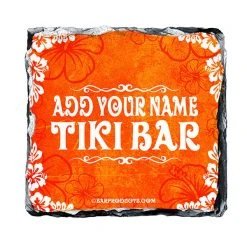 Best Sale ???? BarMan CUSTOMIZABLE Rock Slate Coasters - Tiki Themed ???? -BarMan - shop slate coaster tiki web org 700x700
