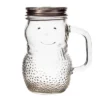 Best Pirce ???? BarMan BarConic® Snowman Mason Jar W/handle - 16 Ounce ⌛