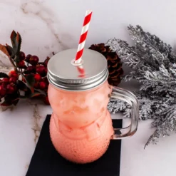 Best Pirce ???? BarMan BarConic® Snowman Mason Jar W/handle - 16 Ounce ⌛ -BarMan - shop snowman masonjar4 700x700