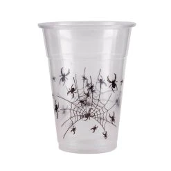 Discount ⌛ BarMan Soft Plastic Cups - Spiders 20 Ct. - 16 Ounce ????