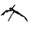 Wholesale ???? BarMan BarConic® Double-Hinged Corkscrew - Matte Black With Black Worm ????