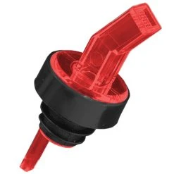 Hot Sale ✨ BarMan Liquor Pourers - Square Tip Screened - Packs Of 12 - Color Options ⌛ -BarMan - shop sq scrn pour red 700x700
