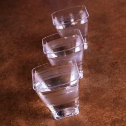 Best Sale ???? BarMan 2 Ounce Square Shot Glass - 18 Count ???? -BarMan - shop square shot glass scene2 700x700