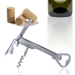 Promo ???? BarMan Wine And Beer Bottle Opener - Stainless Steel ????