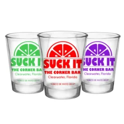 Flash Sale ???? BarMan CUSTOMIZABLE - 1.75oz Clear Shot Glass - Suck It ⌛ -BarMan - shop suck it shot web 5 700x700